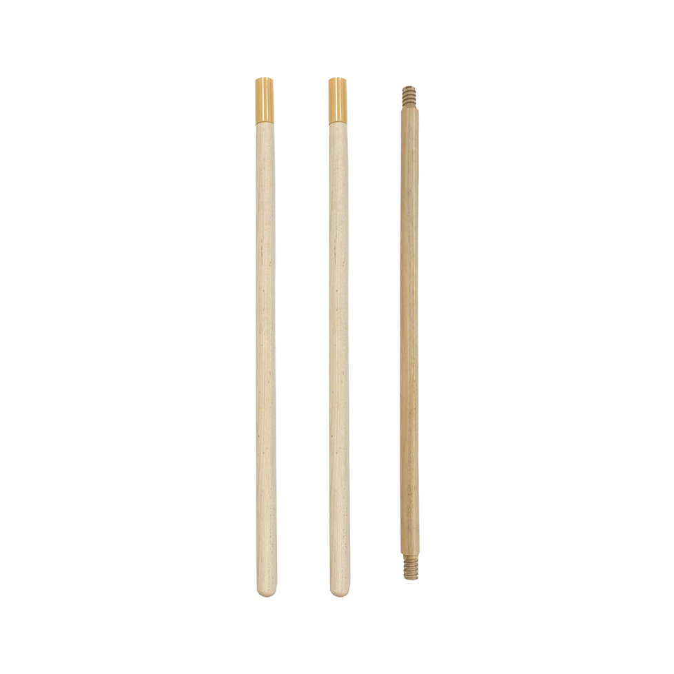 3pc Wood Pole/Adaptor 44in
